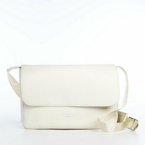 фото Сумка мессенджер сима-ленд, белый
