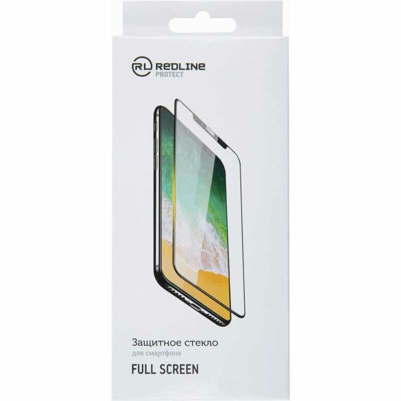 Стекло защитное Red Line iPhone 11 Full Screen tempered glass FULL GLUE черный (комплект 2 шт.) УТ000028434 - фото №6