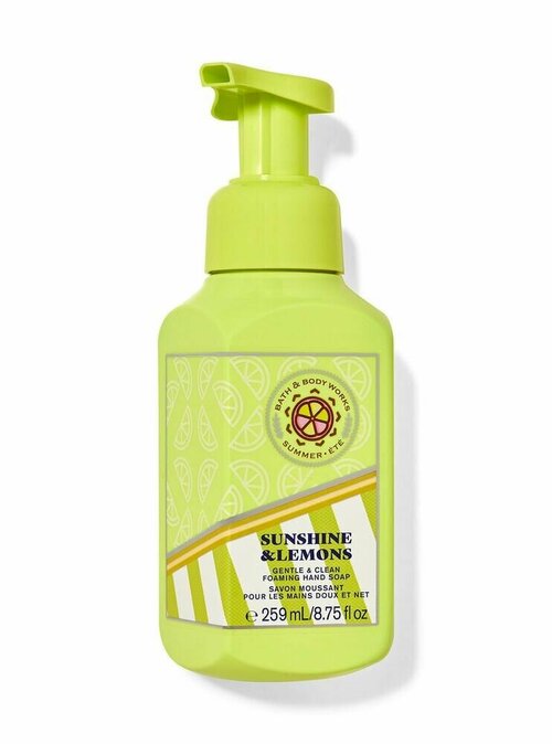 BATH AND BODY WORKS Пенное мыло для рук SUNSHINE & LEMONS