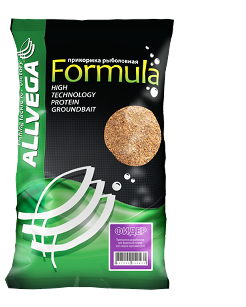 Прикормка ALLVEGA Formula Feeder 0,9 кг (фидер)