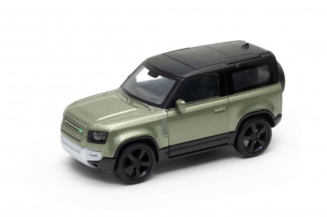 Игрушка модель машины Welly 1:38 Land Rover Defend цв. зелёная, 43801