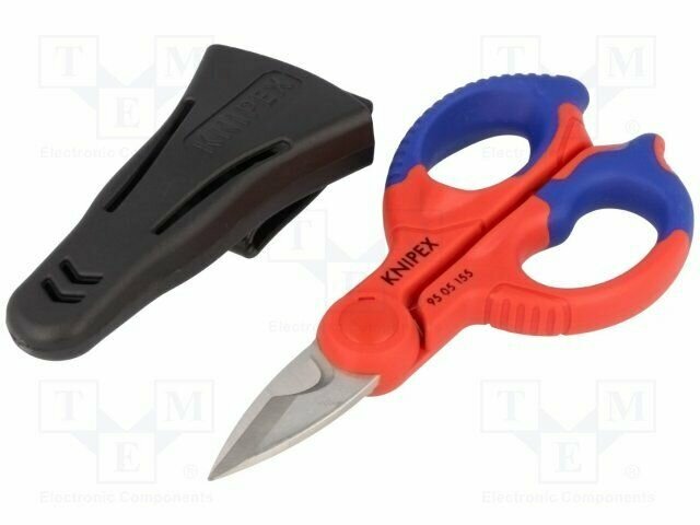 Строительные ножницы прямые 155 Knipex KN-9505155SB