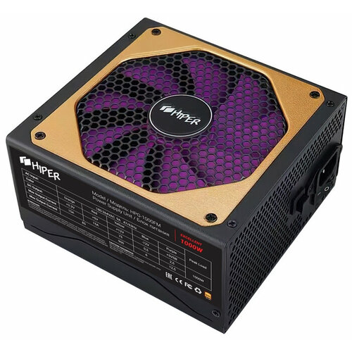 Блок питания HIPER HPG-1000FM 1332500₽