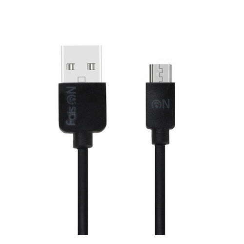 Кабель USB - микро USB FaisON FX1 PRIME, 1.0м, 2.1A, цвет: чёрный