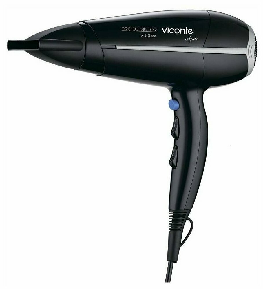 фото Фен Viconte VC-3750, черный