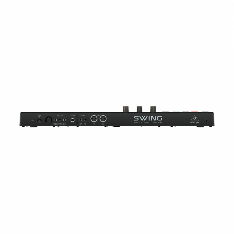 BEHRINGER SWING MIDI-контроллер с 32-клавишной клавиатурой, 64-голосной полифонией и сенсорными полосами высоты тона и модуляции — фото 5