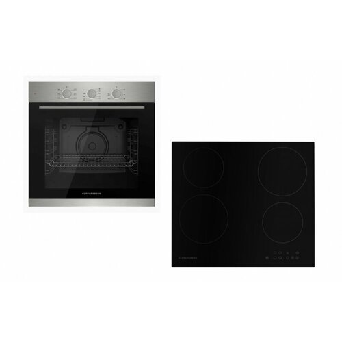 Встраиваемый комплект KUPPERSBERG духовой шкаф HF 603 BX Варочная панель ECO 601 5114000₽