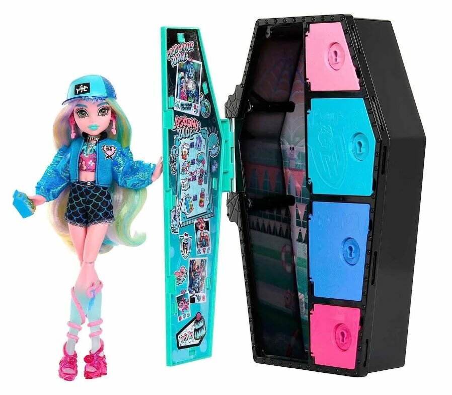 Кукла Monster High Skulltimate Secrets Lagoona Blue HKY64