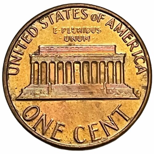США 1 цент 1981 г. (Memorial Cent, Линкольн) (D) сша 1 цент 1990 г memorial cent линкольн d