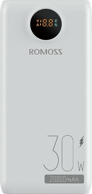 Внешний аккумулятор (Power Bank) Romoss PowerBank SW20S Pro, 20000мAч, белый [1746355]