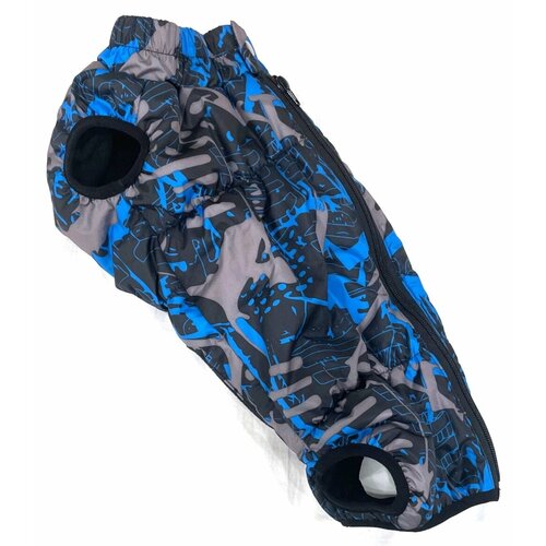 Зимний жилет-комбинезон для таксы. Мальчик (44см мальчик)