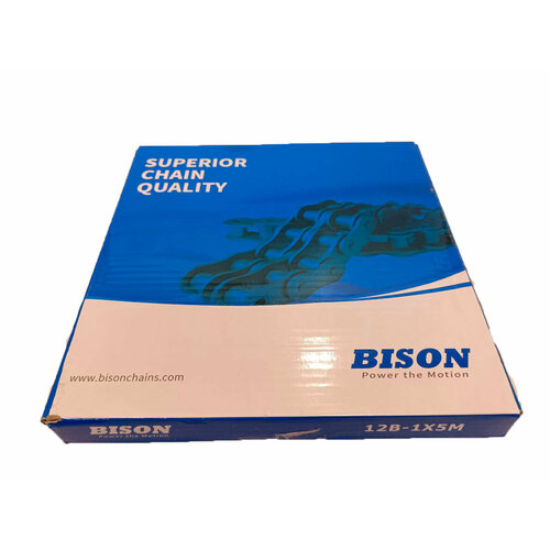 Bison Приводная роликовая однорядная цепь 12В-1 (5,029м) ТД036238