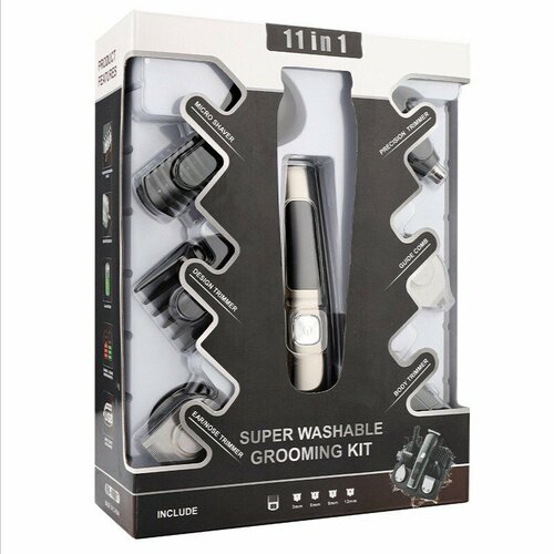 Триммер Машинка для стрижки 11 in 1 SUPER GROOMING KIT синий 149500₽