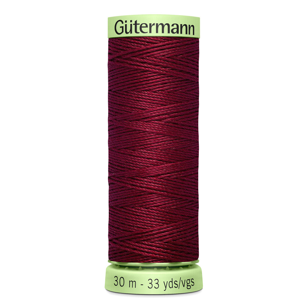 Нитки швейные Top Stitch 30/30 м для декоративной отстрочки, 100% полиэстер, Gutermann 744506 (368 бордо), 5 шт