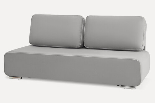 Изображение товара Диван-кровать Hoff Уно прямой, 204х89х87 см, еврокнижка, цвет светло-серый