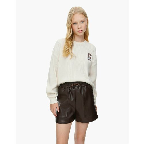 фото Шорты gloria jeans, размер 6-8л/122-128, коричневый