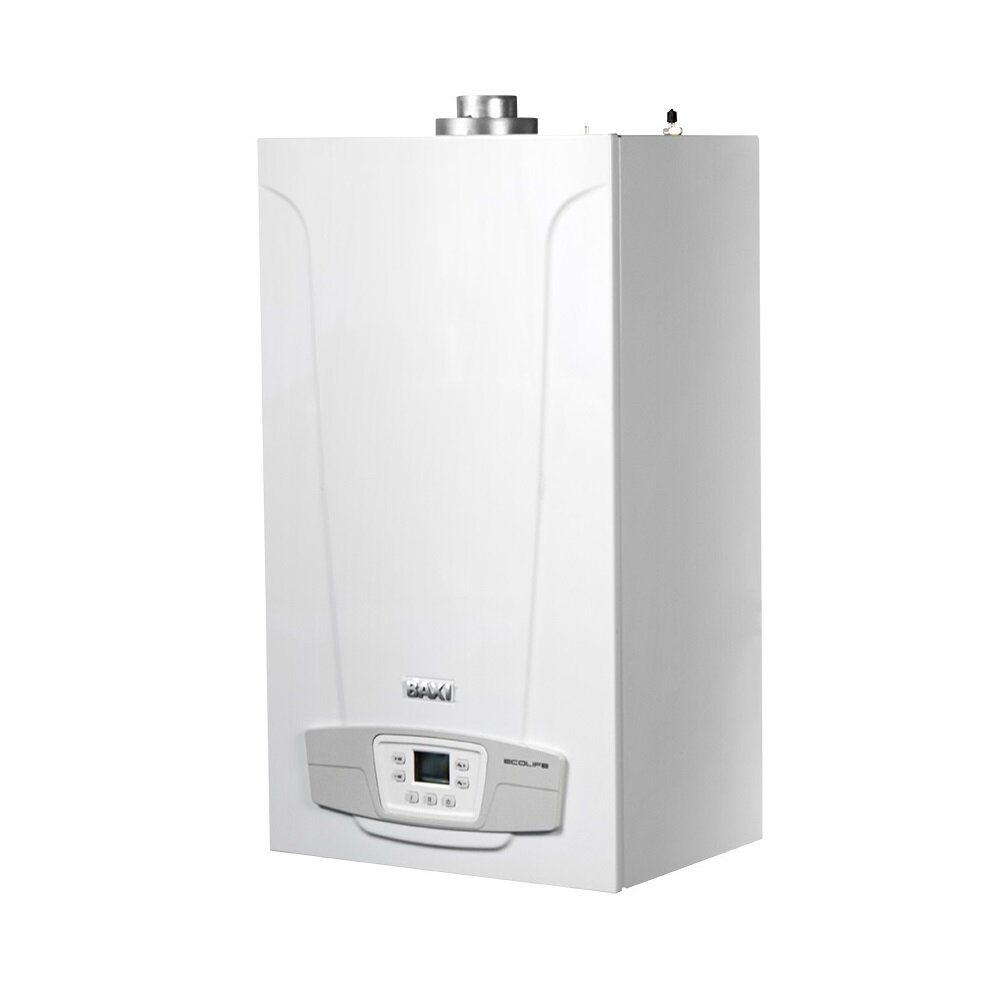 BAXI ECO LIFE 31F настен, 31 кВт, двухконтурный, с закрыт. кам. сгор.