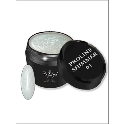 Гель Royal-gel PROLINE SHIMMER 01 5 мл.