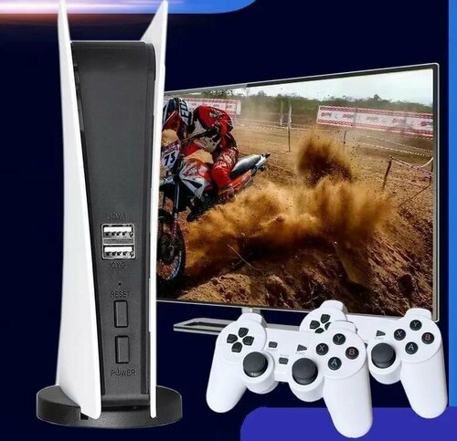 Беспроводная игровая приставка с двумя джойстиками GS5 pro встроенными ...