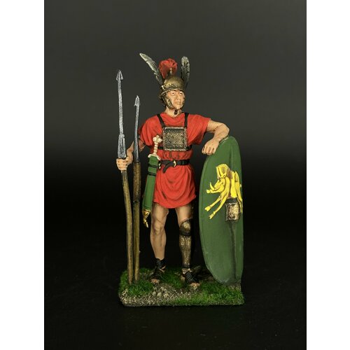 Оловянный солдатик Римский легионер, 3-2 вв. до н. э. ручная роспись