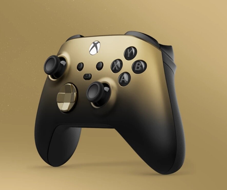 Геймпад Microsoft Xbox Series X|S Wireless Controller Gold Shadow Special Edition