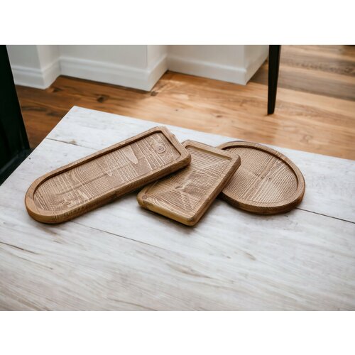 Набор деревянных подставок из массива хвои 1300₽