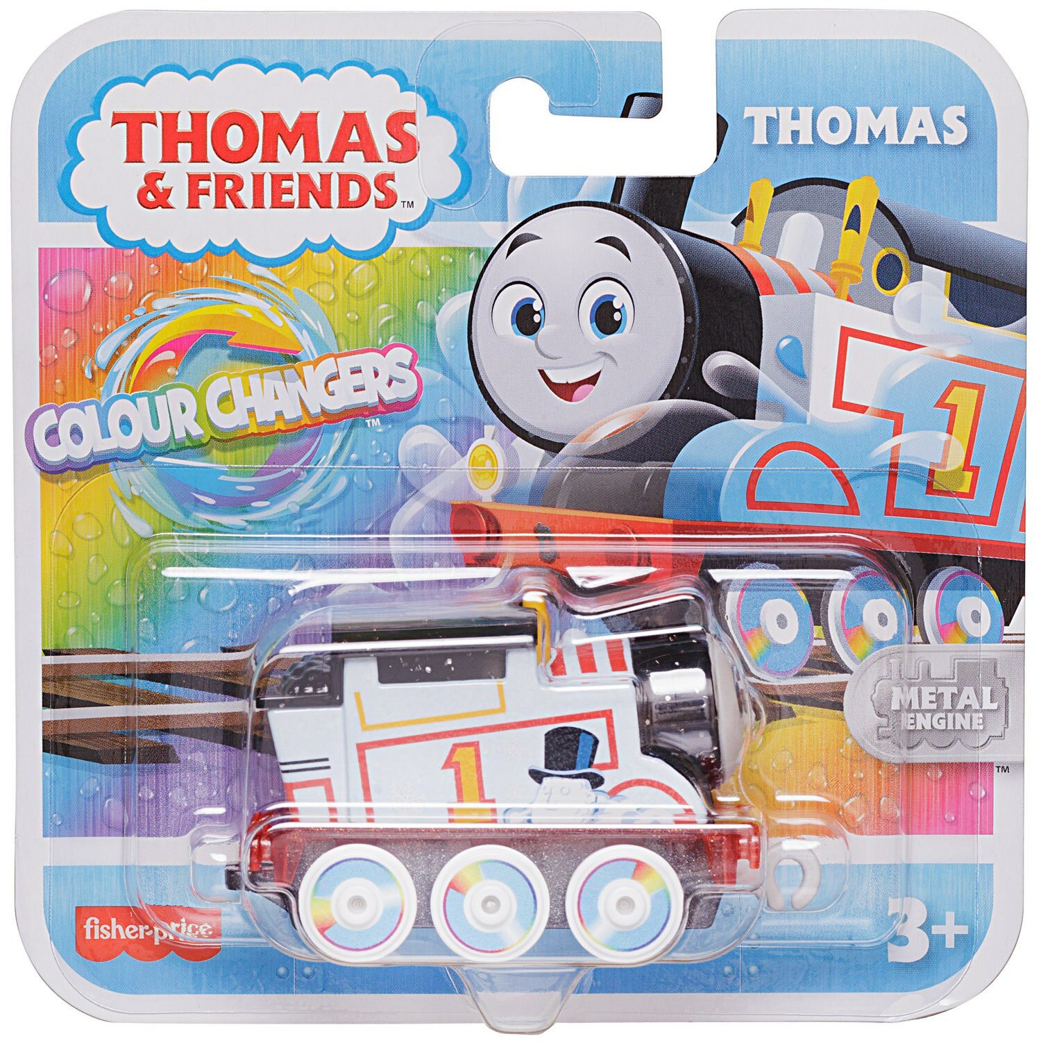 Паровозик Mattel Thomas & Friends Меняющий цвет локомотив Томас HMC30