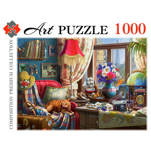 Пазл Artpuzzle 1000 деталей: Дух путешествий пазл artpuzzle 1000 деталей французские бульдоги в саду