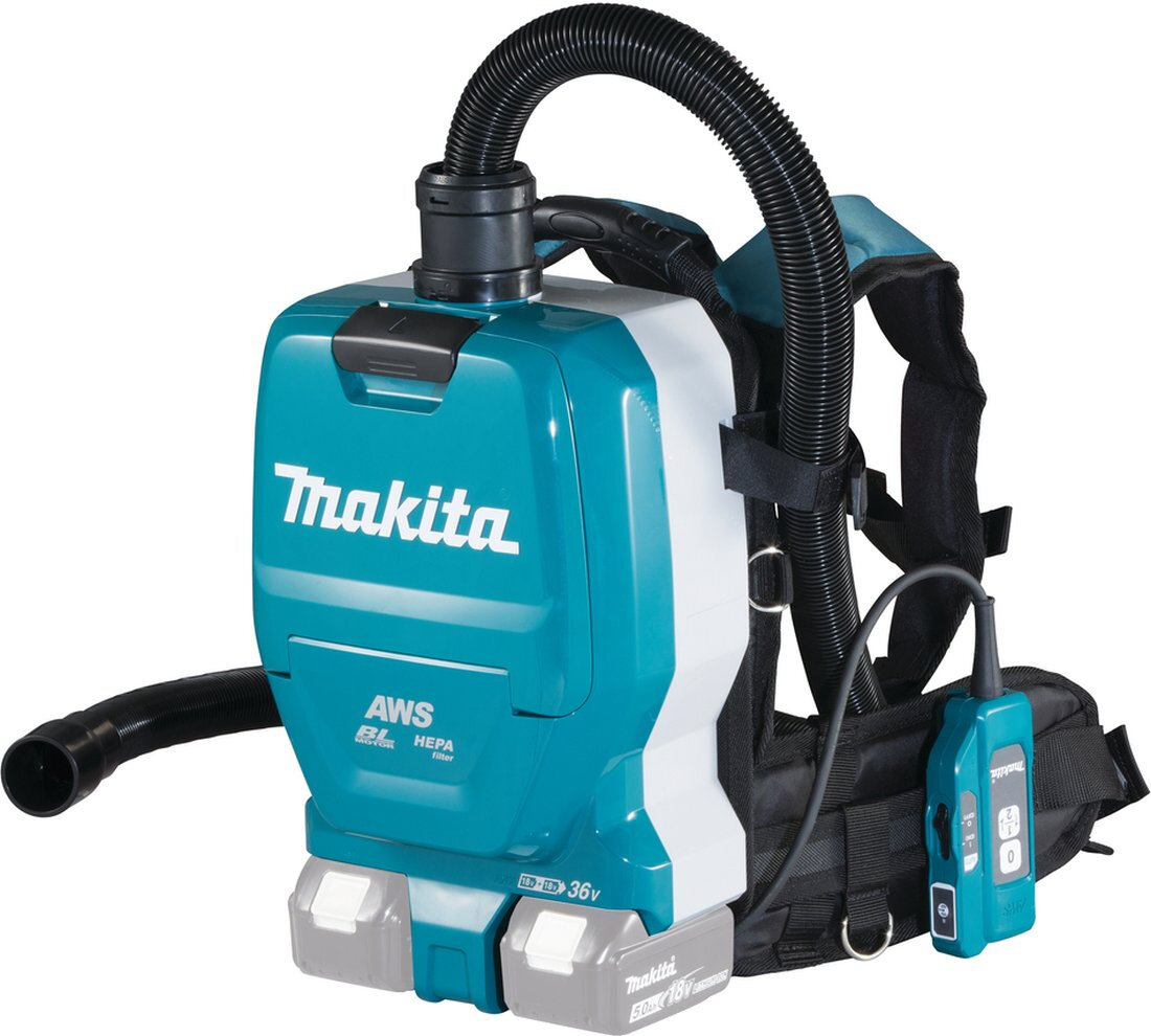 Строительный пылесос Makita DVC265ZXU (уборка: сухая) зе