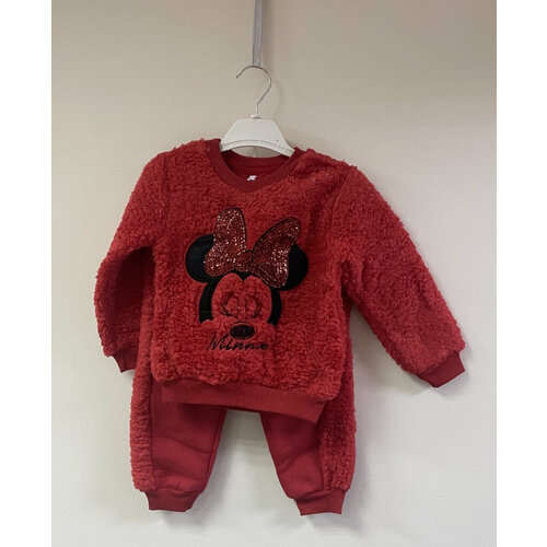 Комплект одежды  , размер 92, красный