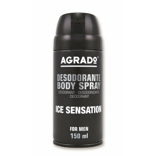 AGRADO Дезодорант-спрей мужской ICE SENSATION 150мл