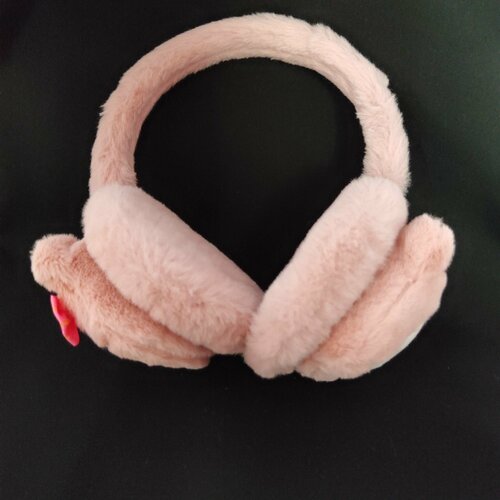 фото Наушники наушники меховые, размер onesize, пыльная роза нет бренда
