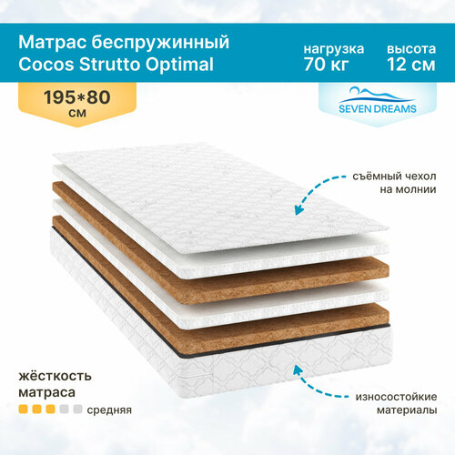 Матрас Cocos Strutto Optimal 80 на 195 см 8050₽