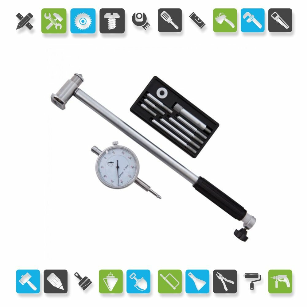 фото Нутромер индикаторный НИ- 50М (18-50 мм, ц. д. 0,01мм) "ТехноСталь"