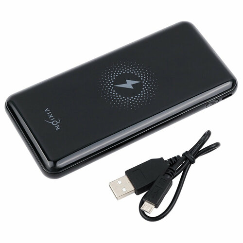 Внешний аккумулятор (Power Bank) VIXION PR-11 для 10000mAh (черный)