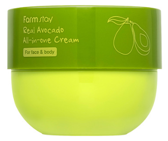 Антивозрастной крем с экстрактом авокадо FarmStay Real Avocado All-In-One Cream 300мл - фото №16