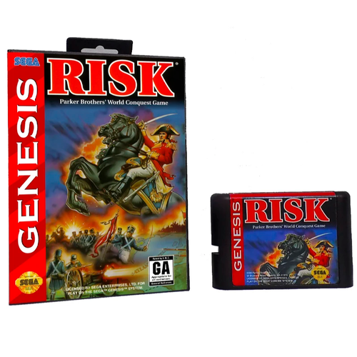 Картридж RISK Для приставки Sega Genesis Sega Mega Drive 16 bit MD