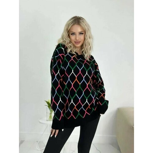 фото Свитер only you, размер m, черный