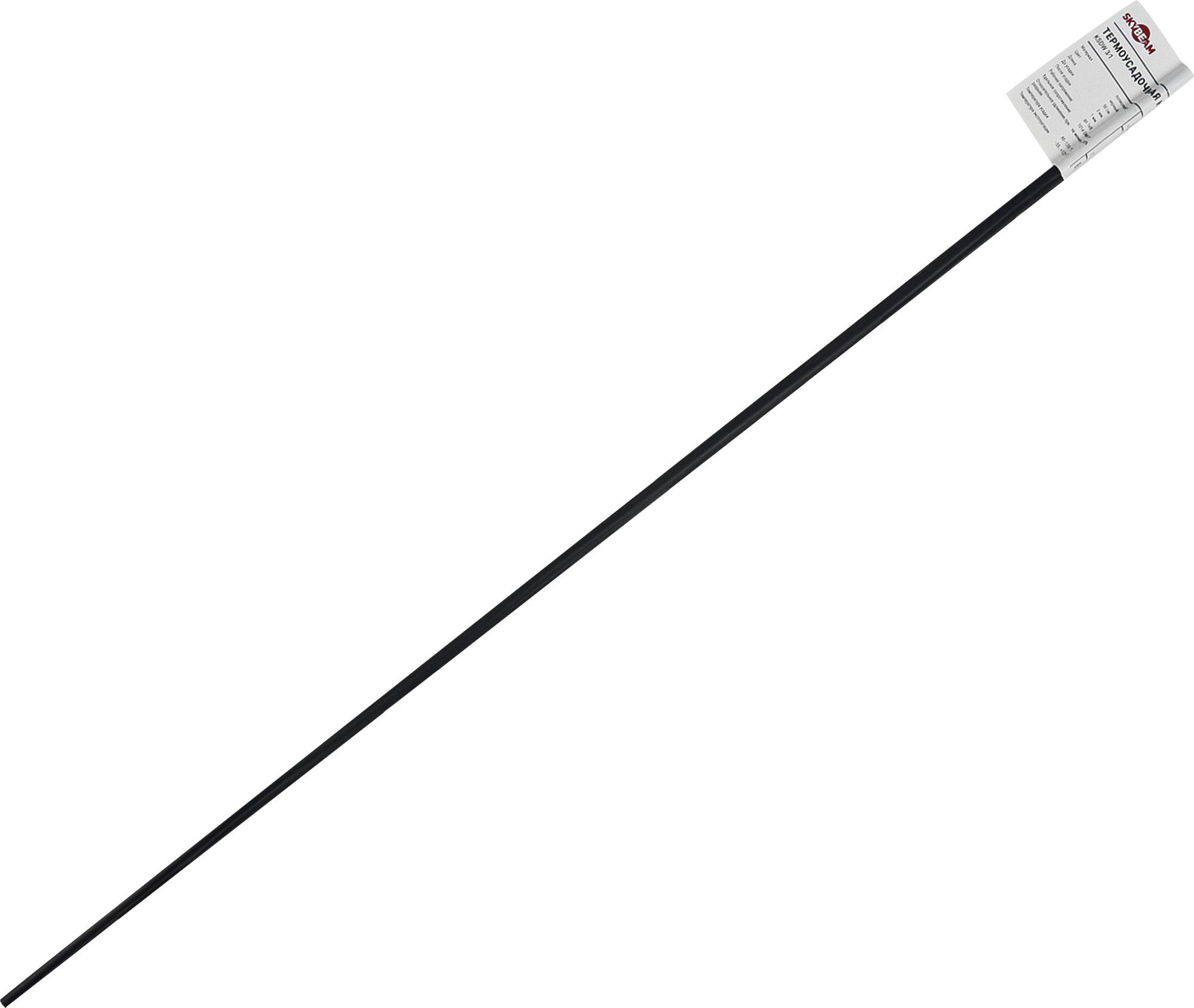 Термоусадочная трубка Skybeam ТУТнг 2:1 3/1.5 мм 0.5 м цвет черный