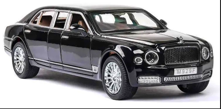 Коллекционная металлическая модель лимузина "Bentley Mulsanne" 1/24