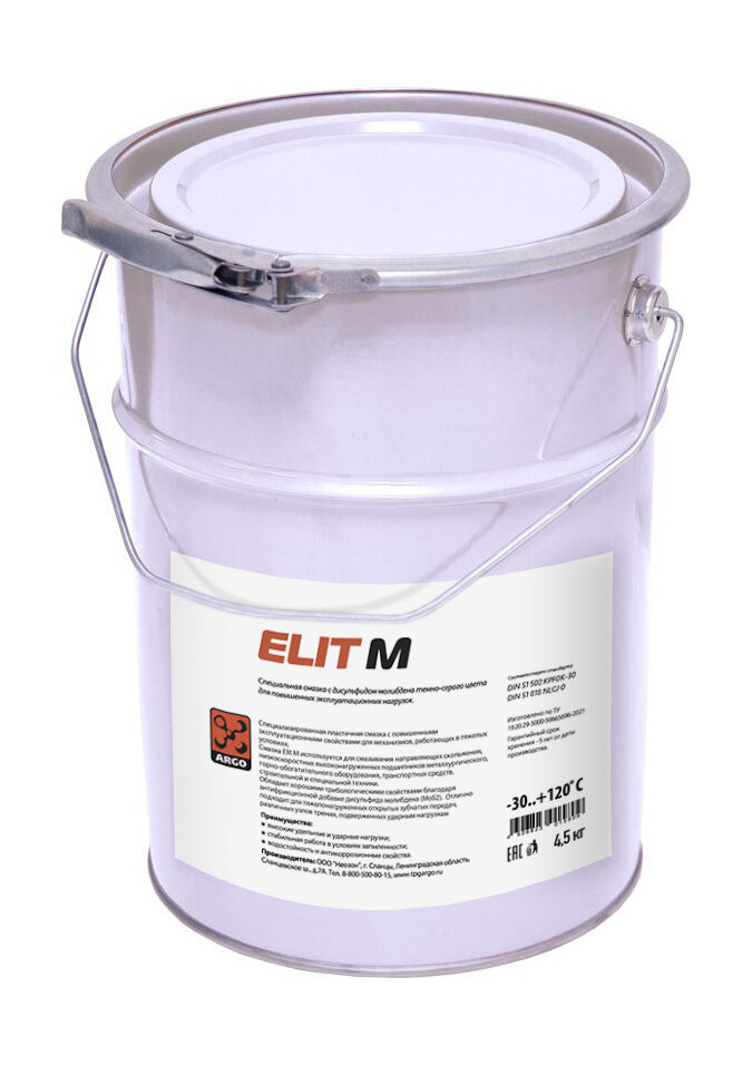 Смазка Elit M EP0 евроведро 4.5 кг