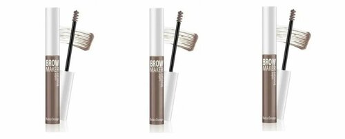 Тушь для бровей Belor Design BROW MAKER тон 014, светло-русый х 3шт