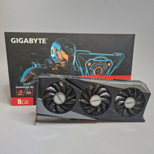 Видеокарта GIGABYTE Radeon RX 7600 GAMING OC 8G GV-R76GAMING OC-8GD 5171500₽