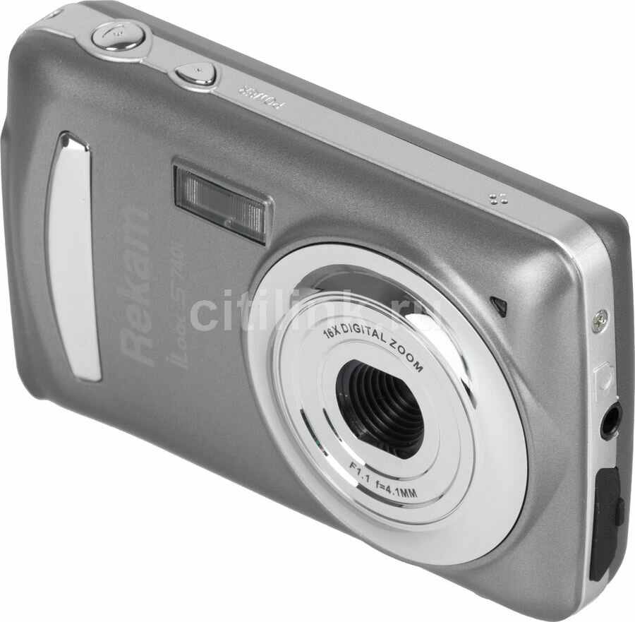 Цифровой фотоаппарат REKAM iLook S740i, черный - фото №8