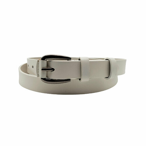 фото Ремень , размер 110, белый нет бренда