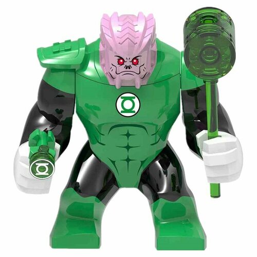 фото Зелёный фонарь киловог / бигфига kilowog green lantern / минифигурка совместимая с конструкторами нет бренда