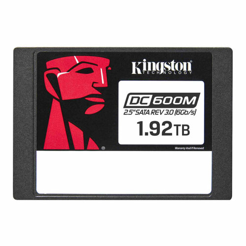 Kingston 1920GB Enterprise 25 SATA 3 R560W530MBS DC600M 3D TLC MTBF 2M 94 00078 000 IOPS 3504TBW SEDC600M1920G 3832100₽