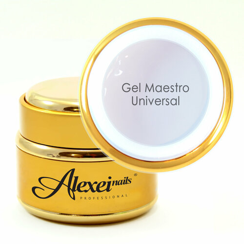 Гель для укрепления и наращивания ногтей AlexeiNails Gel Maestro Universal, 30мл гель для укрепления и наращивания ногтей gel gipsy alexeinails 30мл