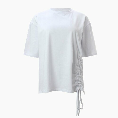Футболка Minaku, размер 50, белый футболка minaku размер 50 белый