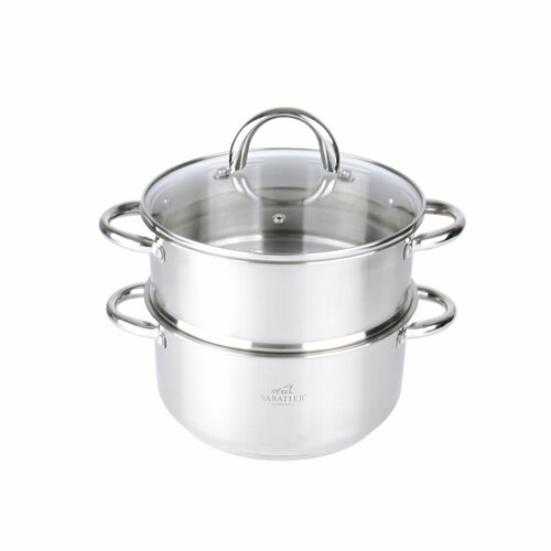 Кастрюля-пароварка Sabatier Sonate с крышкой 22 см.